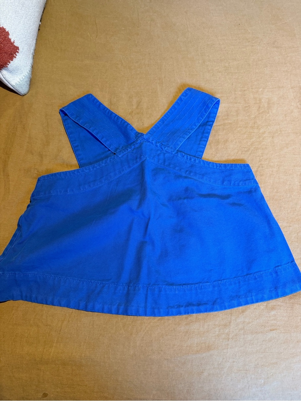Everlane Blue Cross-Back Shirt